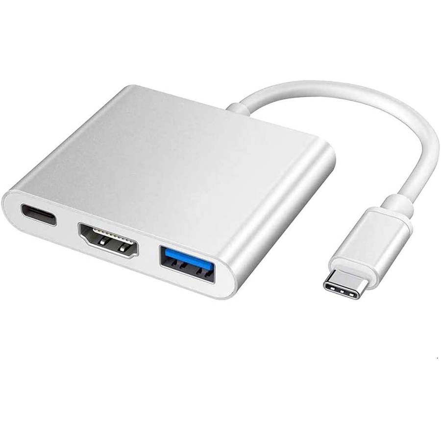 USB C to HDMI & USB 3.0 & Type C Multiport Converter / 4K Video USB 3.0
