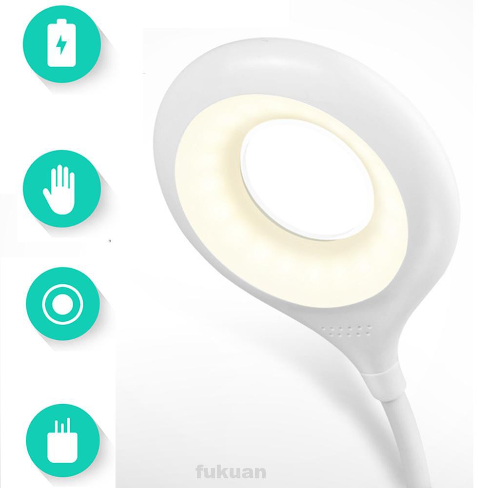 Flexible Night Light 2in1 Multifunction Adjustable Brightness Touch LED With Pen Holder Table