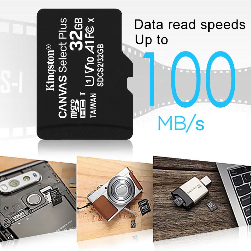 Memory Card SD Card Class 10 100MBs 16GB 32GB 64GB 128GB Memory Card TF
