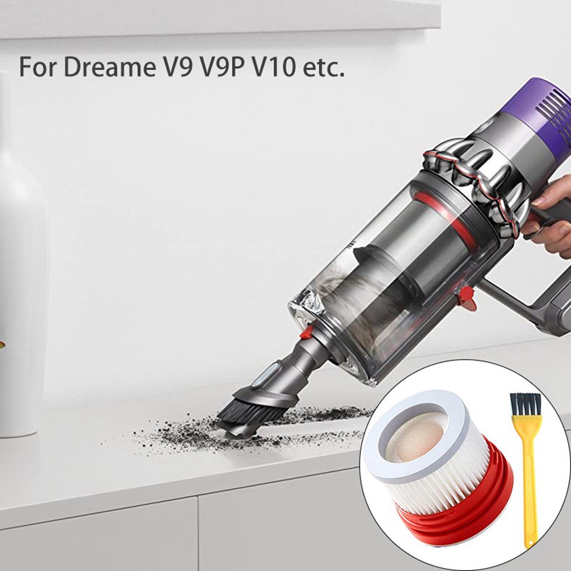 Hepa ฟิลเตอร์กรองสําหรับ Xiaomi Dreame V9 V9 Pro V10 ชุด 2 ชิ้น