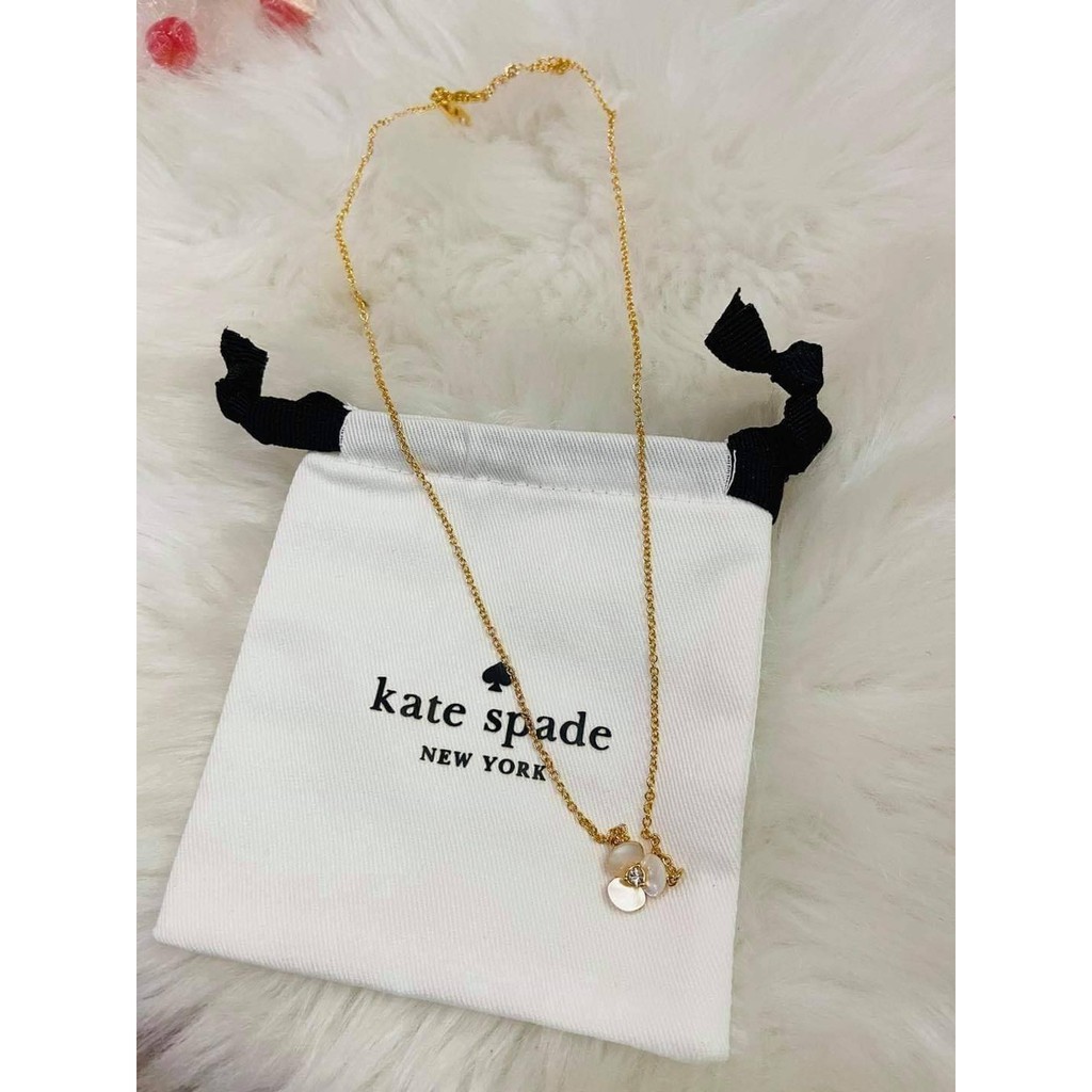 สร้อยคอ Kate spade Pansy Necklace Shopee Thailand