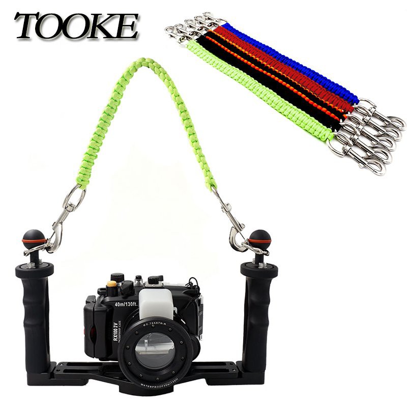 Diving Camera Tray Handle Rope Lanyard Strap carrier for Gopro Sony