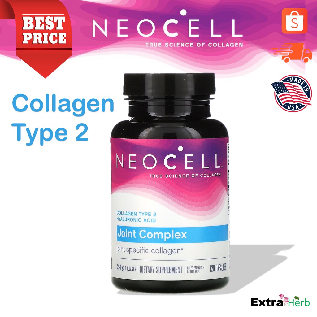 Collagen Type 2 Joint Complex, 120 Capsules [Neocell] Shopee Thailand