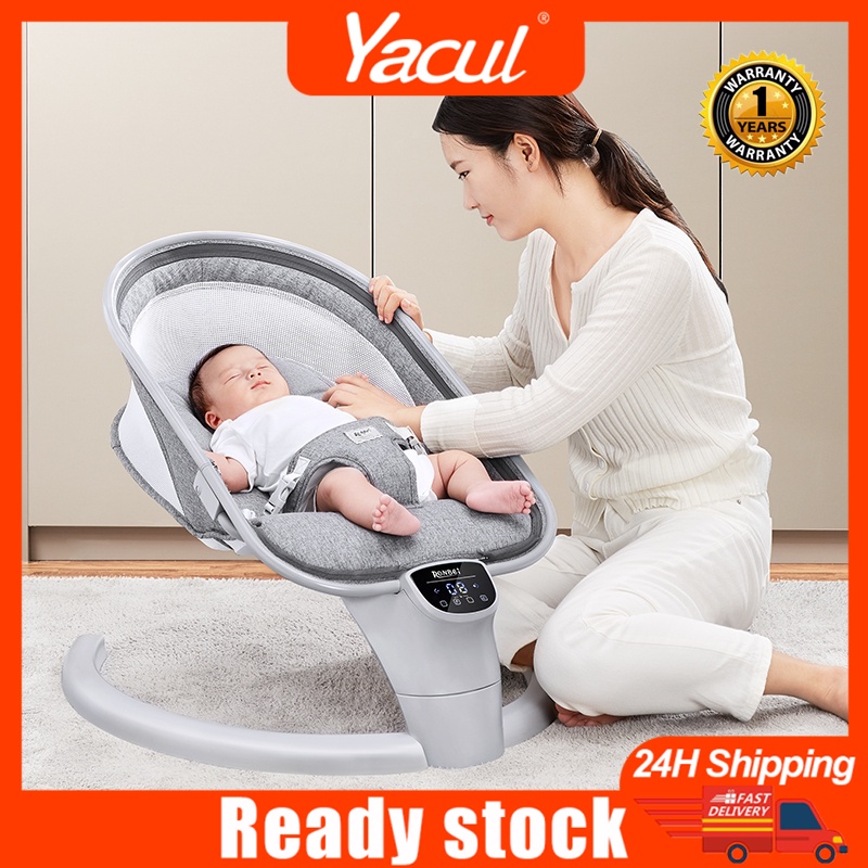 Hot spot Ronbei New Electric jollygear baby swing Chair With 3D
