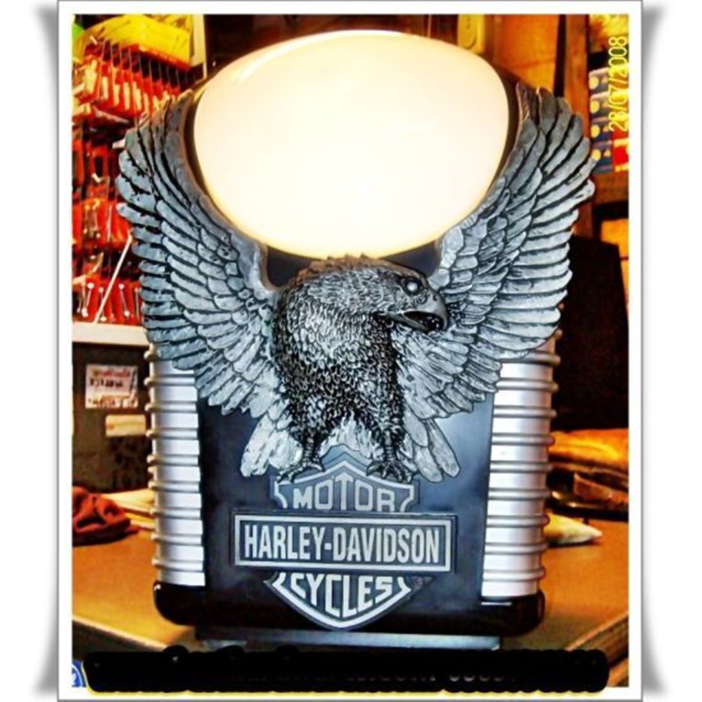 Harley Davidson Milwaukee AM FM Radio with Alarm and Light by Harley