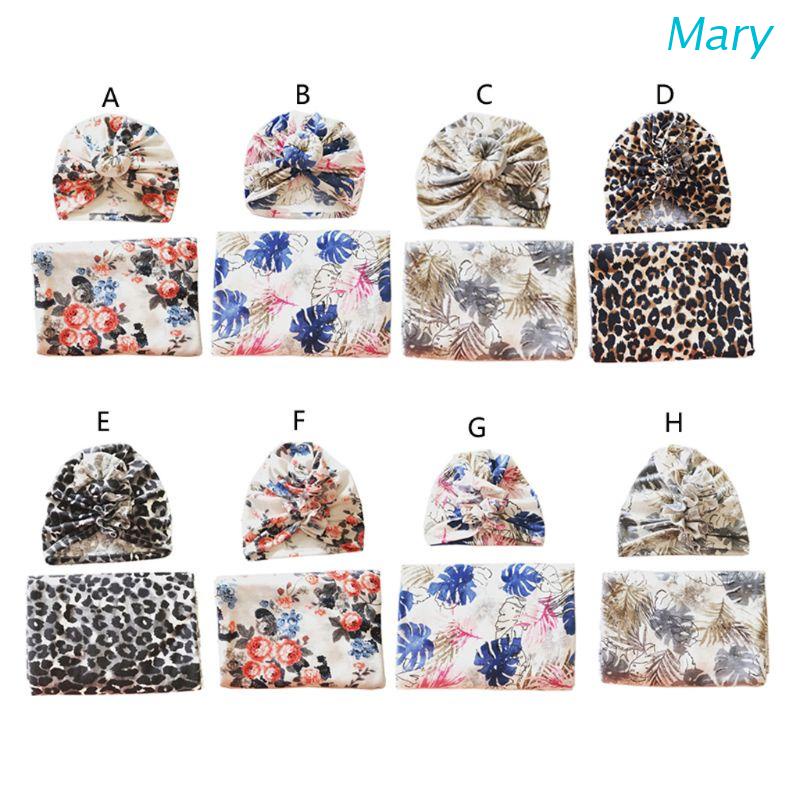 Happy Flute Newborn Swaddle Cocoon Wrap +Hat Baby Receiving Blanket