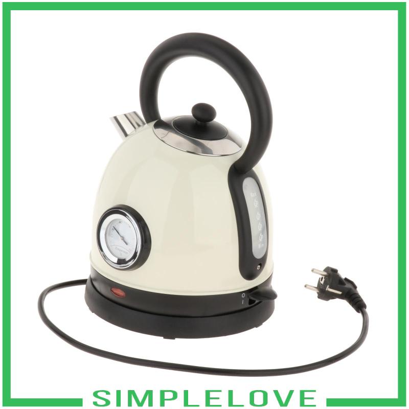 [SIMPLELOVE] Electric Kettle Retro Style Portable Water Kettles Auto