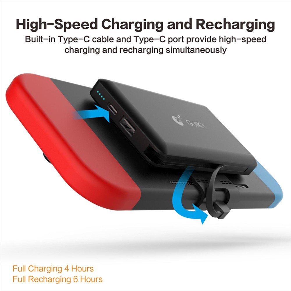 พาวเวอร์แบงค์ Gulikit Power Pack Nintendo Switch Power Bank 10000 mAh