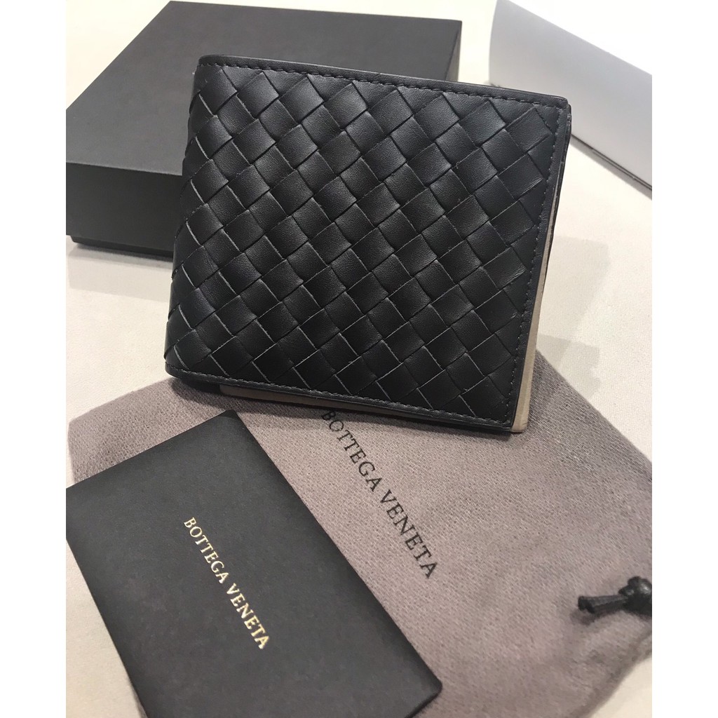 Bottega Wallet 8 Cards ของแท้ สีน้ำตาลเข้มNEW!! Shopee