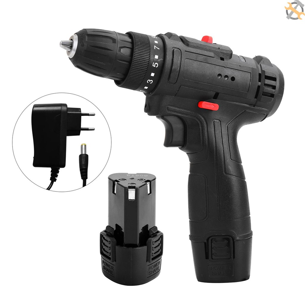 CUST 12V Multifunctional Electric Impact Cordless Drill Highpower