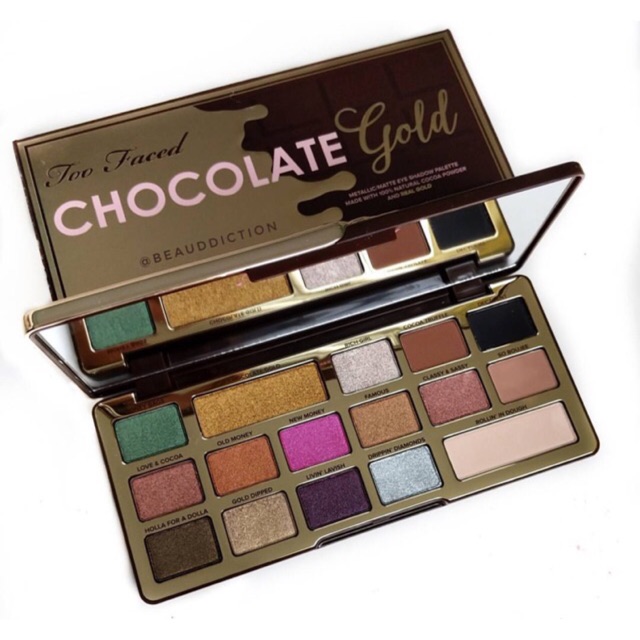 New Too Faced A Girl Is Best Friend Eye Shadow Palette Shopee