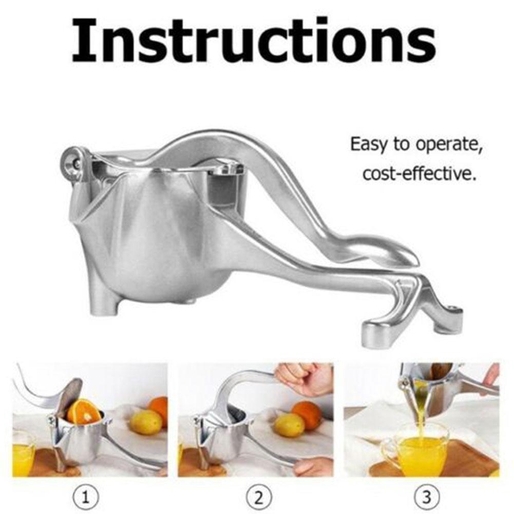 Alloy Manual Fruit Juicer Heavy Duty Detachable Hand Press Fruit ohro05cmpn ThaiPick