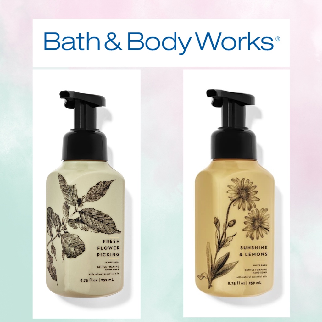 Sales !! Bath & Body Works SUNSHINE & LEMONS / FRESH FLOWER PICKING