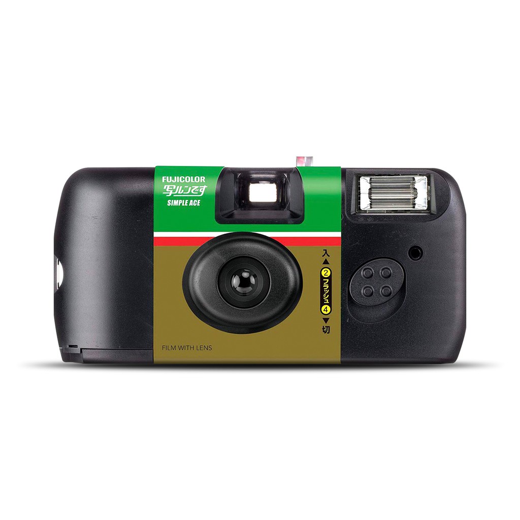 กล้องฟิล์ม Fujifilm Simple ACE Disposable Camera ISO 400 กล้องฟิล์มใช้แล้วทิ้ง ถ่ายได้ 27 รูป