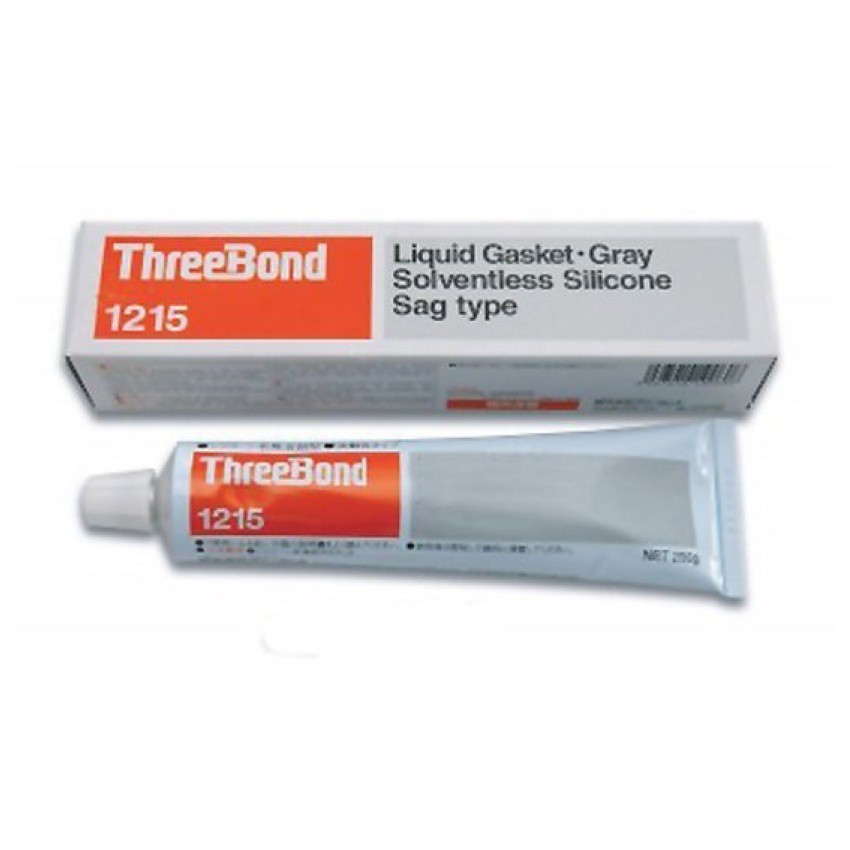Threebond ทรีบอนด์ 1215 ขนาด250 g ปะเก็นเหลวชนิดซิลิโคน ( สีเทา
