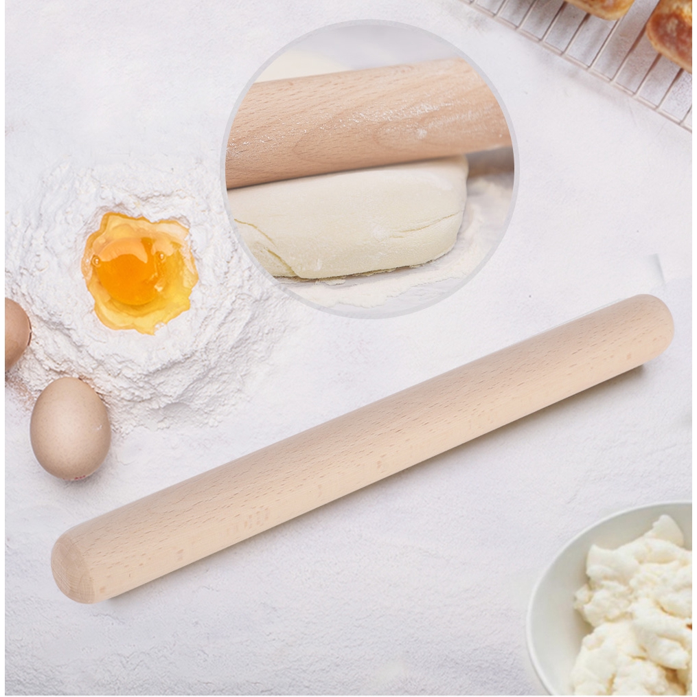 Pin Wood Pizza Tool Home Rolling Pin Pastry Solid Kitchen Utensils