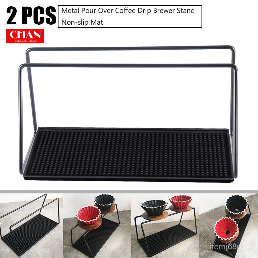 XJCHAN Upgraded Japanese Metal Pourover Coffee Brewer Stand V60 Hand