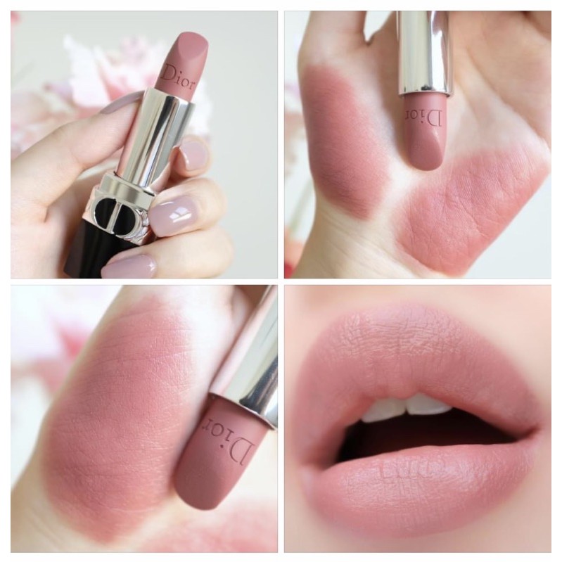แท้ ลิป Dior rouge refillable lipstick สี 000 100 314 724 505