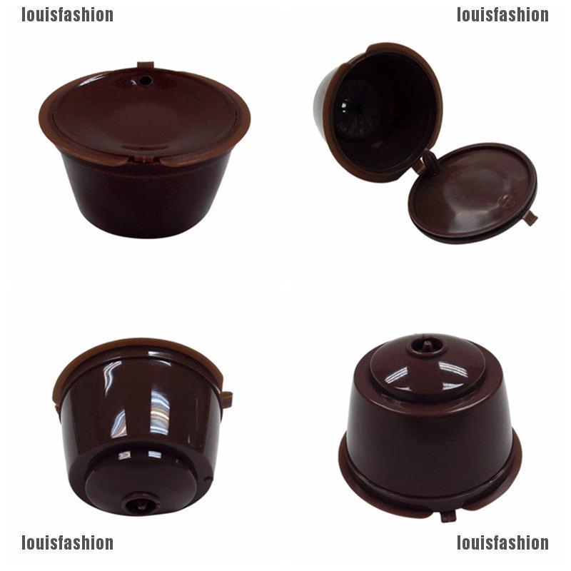 thro 2X Refillable Reusable Coffee Capsule Pods Cup for Nescafe Dolce