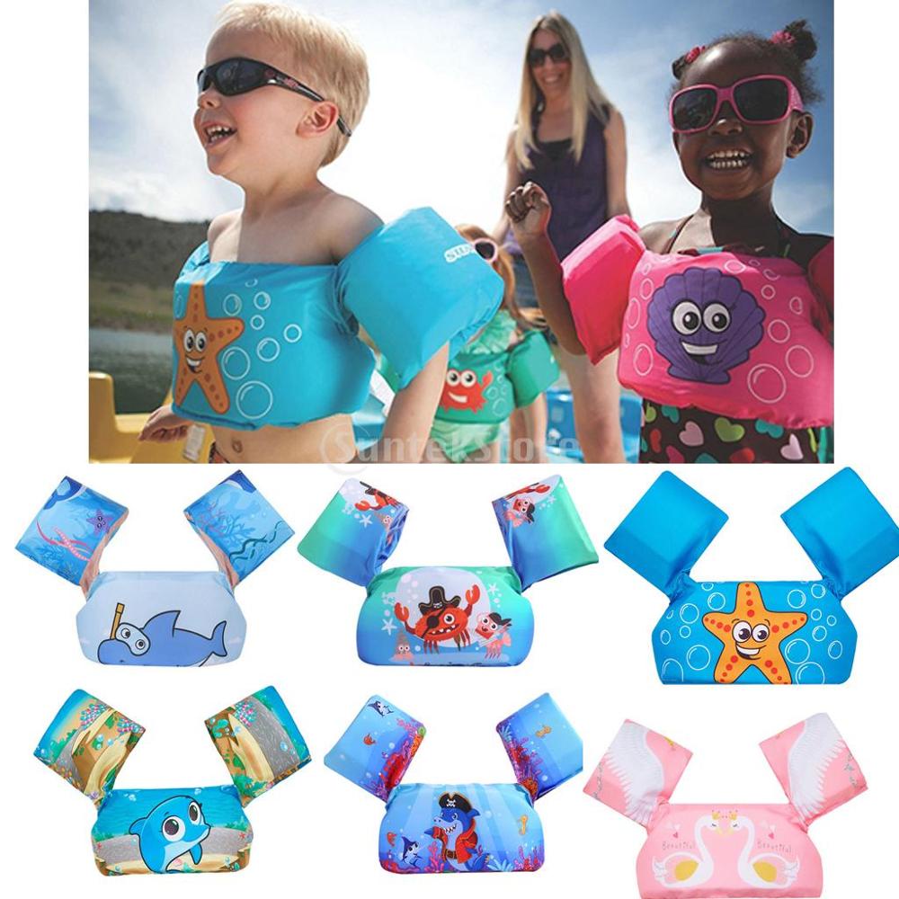 Kids Swimming Floats Ring Arm Sleeve Swim Floating Armbands Child