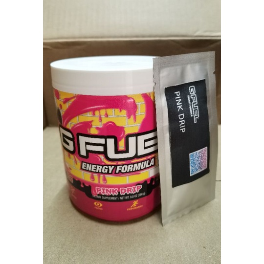 จีฟิว G Fuel (Energy Drink) ซื้อ6 จ่าย 5 แบบแบ่งขาย 1 ซองมีหลายรสชาติ