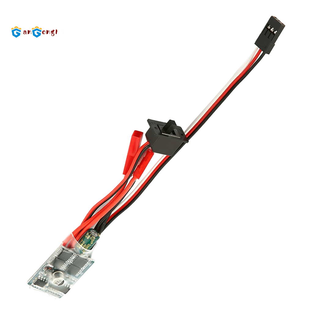 30 a mini brushed esc แปรงอิเล็กทรอนิกส์ควบคุมความเร็วสําหรับรถ rc