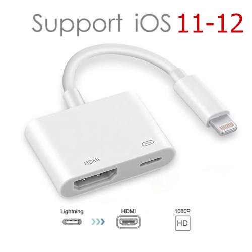 ทบทวน8 pin Lightning To HDMI/HDTV AV TV Cable Adapter