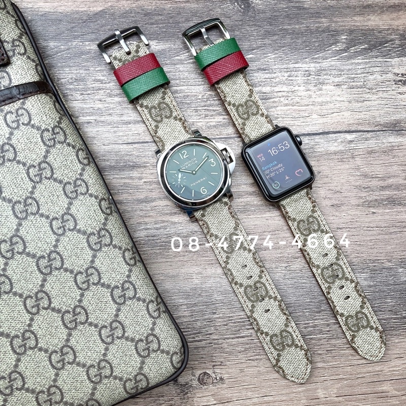 สายนาฬิกา Gucci Apple Watch Strap ของแท้ พร้อมส่ง pohsmith ThaiPick