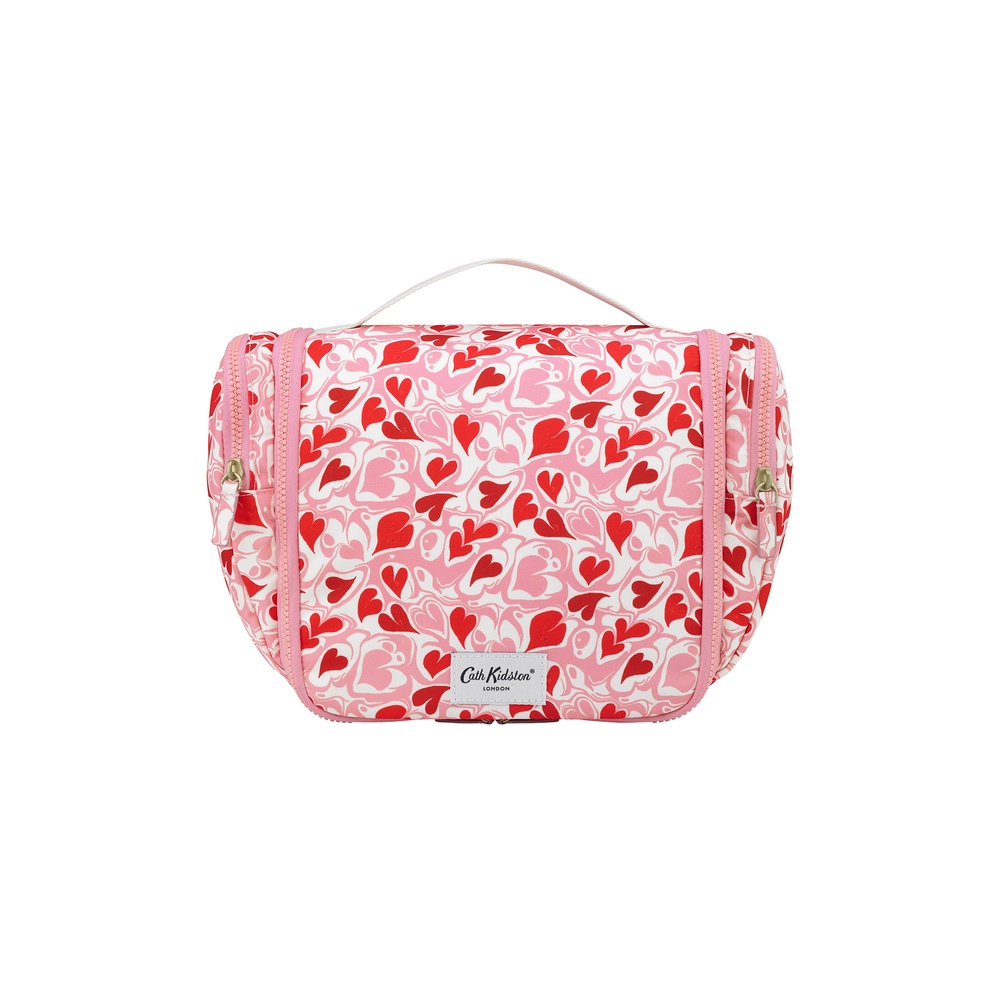 Cath Kidston Large Travel Wash Bag Marble Hearts Shopee Thailand