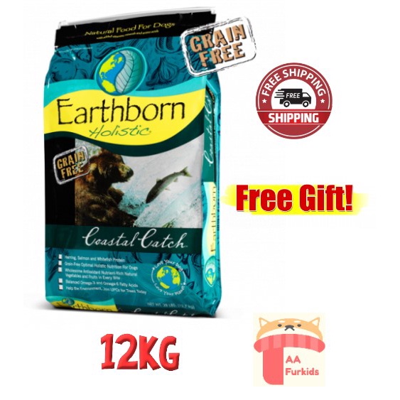 ¤Earthborn Holistic Coastal Catch (Grain Free) อาหารสุนัข 12กก.