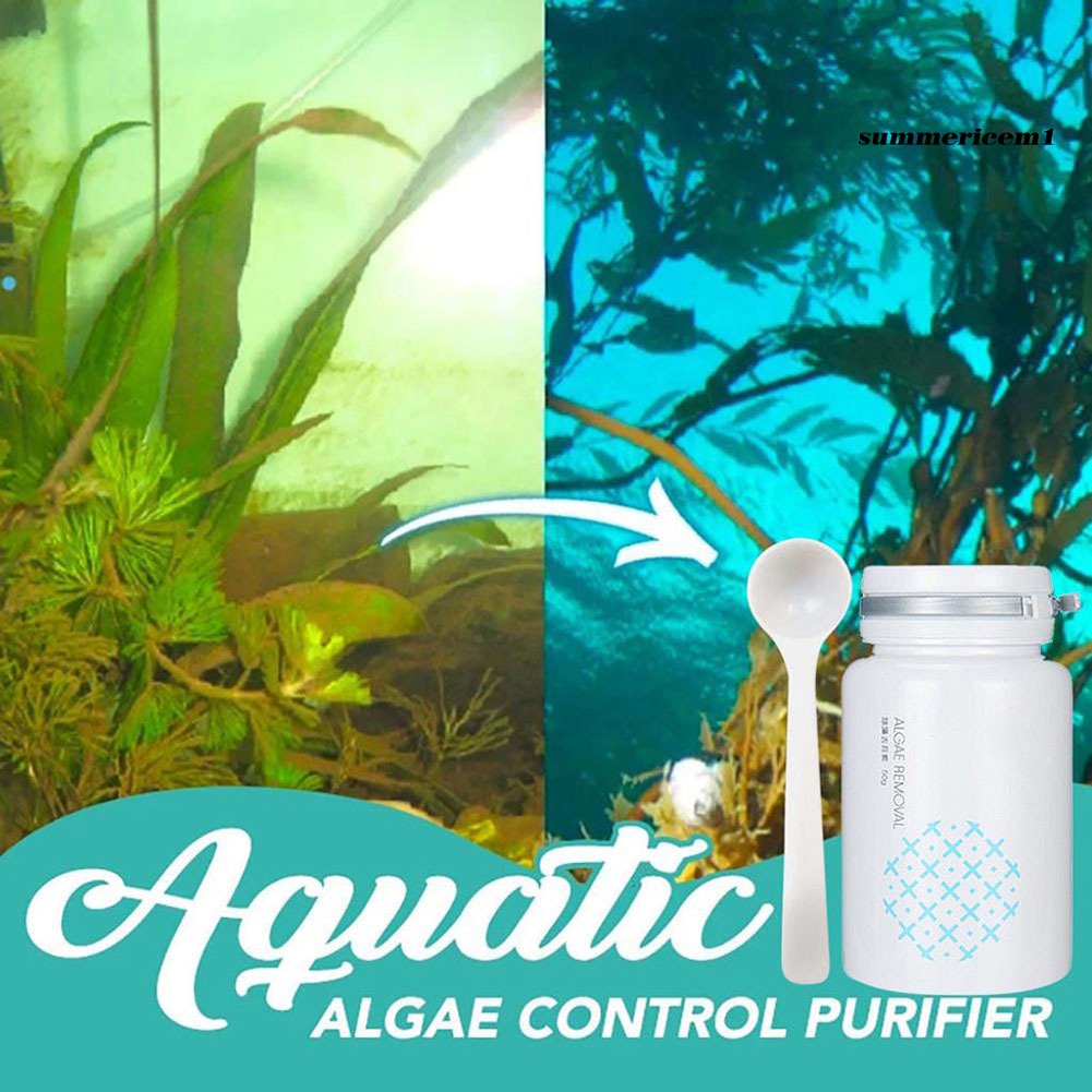 【Ready Stock】50g Granular Algae Repellent Agent Aquarium Water Tank
