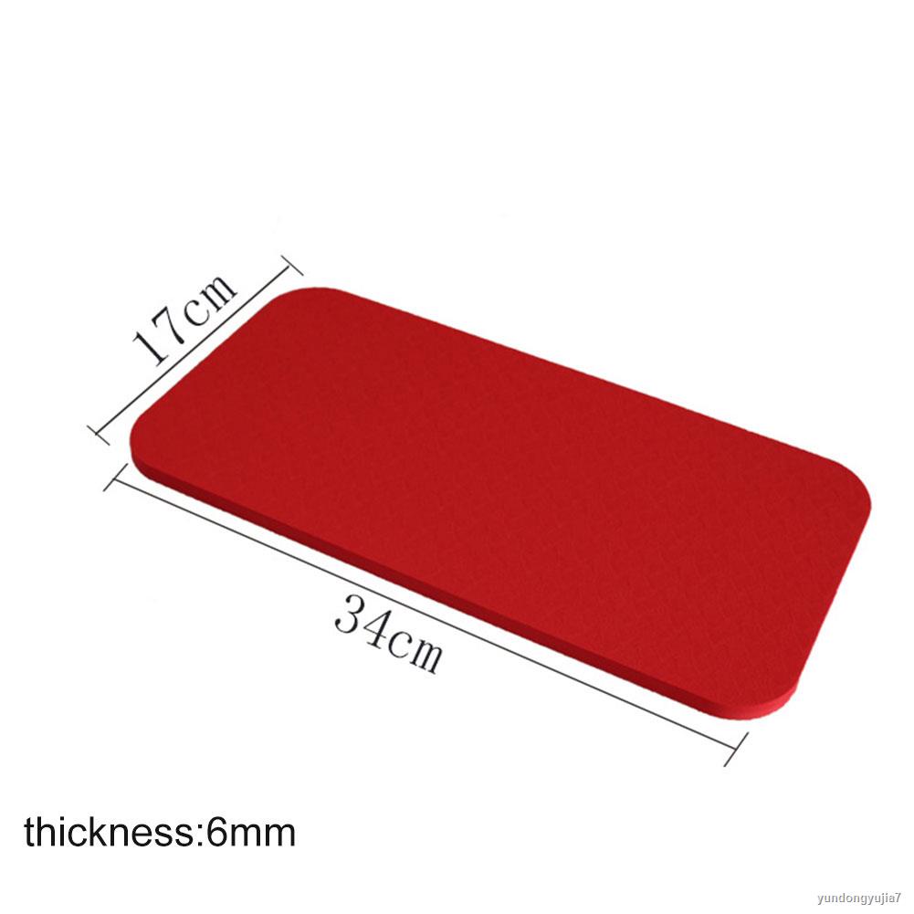 Yoga Mat Knee Pad Elbow Cushion 6mm Fits Standard Mats Pain Free Joints