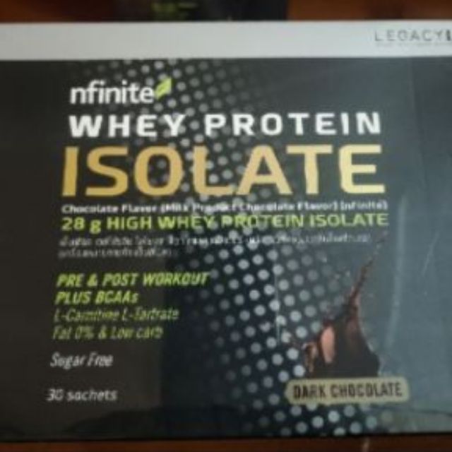 Whey Protein Isolate Legacy 30ซองกล่อง เวย์โปรตีน khun_puiiipriiii