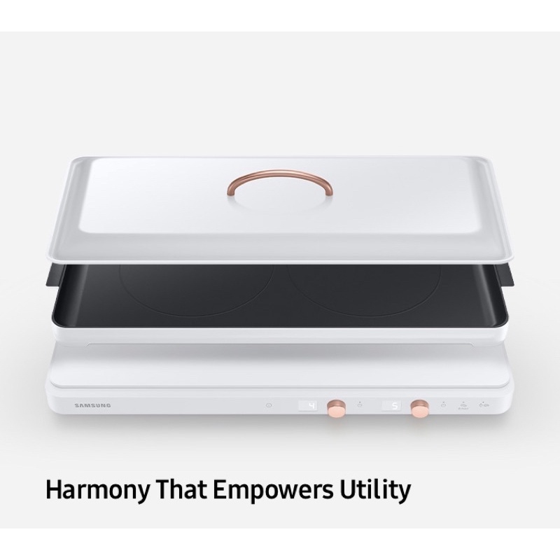 🚚 พร้อมส่ง สีขาว เตา Samsung Induction The Plate เตา IH Samsung ส่งตรง