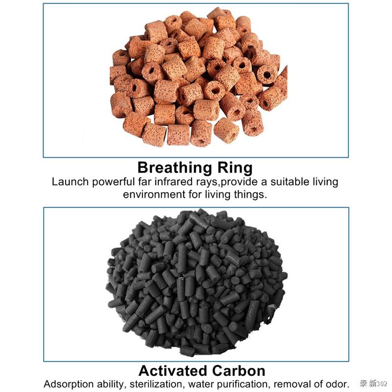 12 Style Ceramic Biochemical Rings Bacteria House Fish Tank Bio Filter