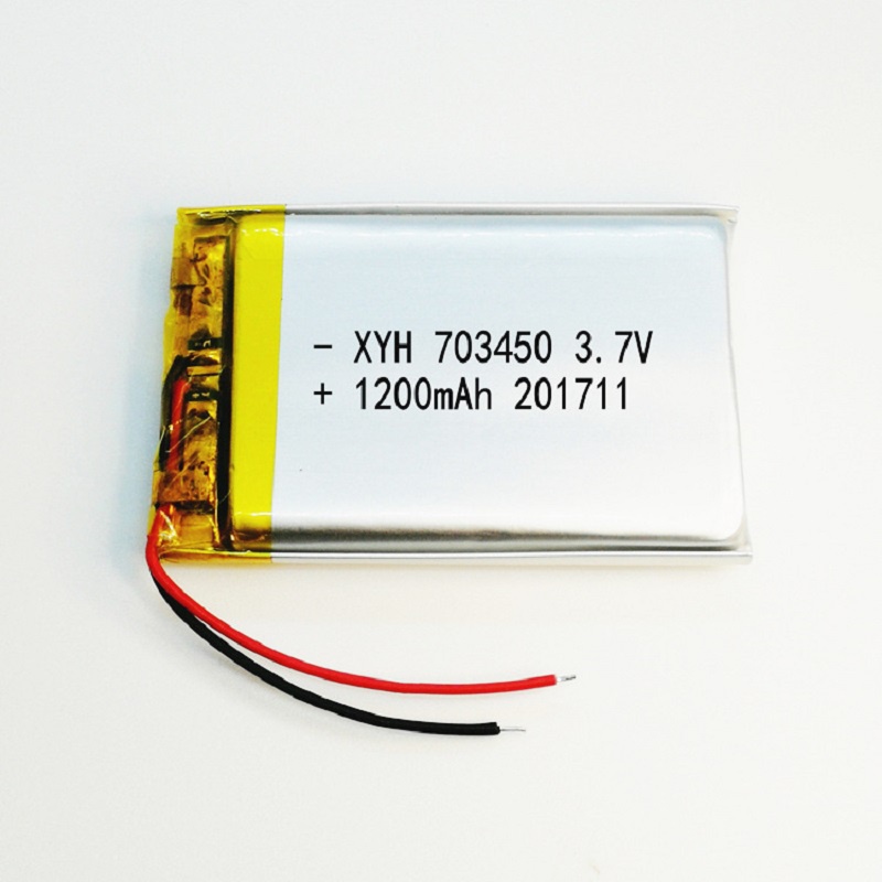 1200mAh 703450 Lithium Liion Battery 3.7V 703450 Lipo Lipolymer
