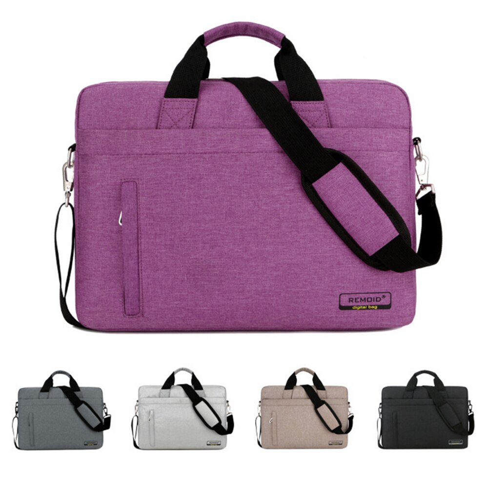 Dark Blue Carrying Bag Laptop Bag Case Portable Notebook Bag Handbag