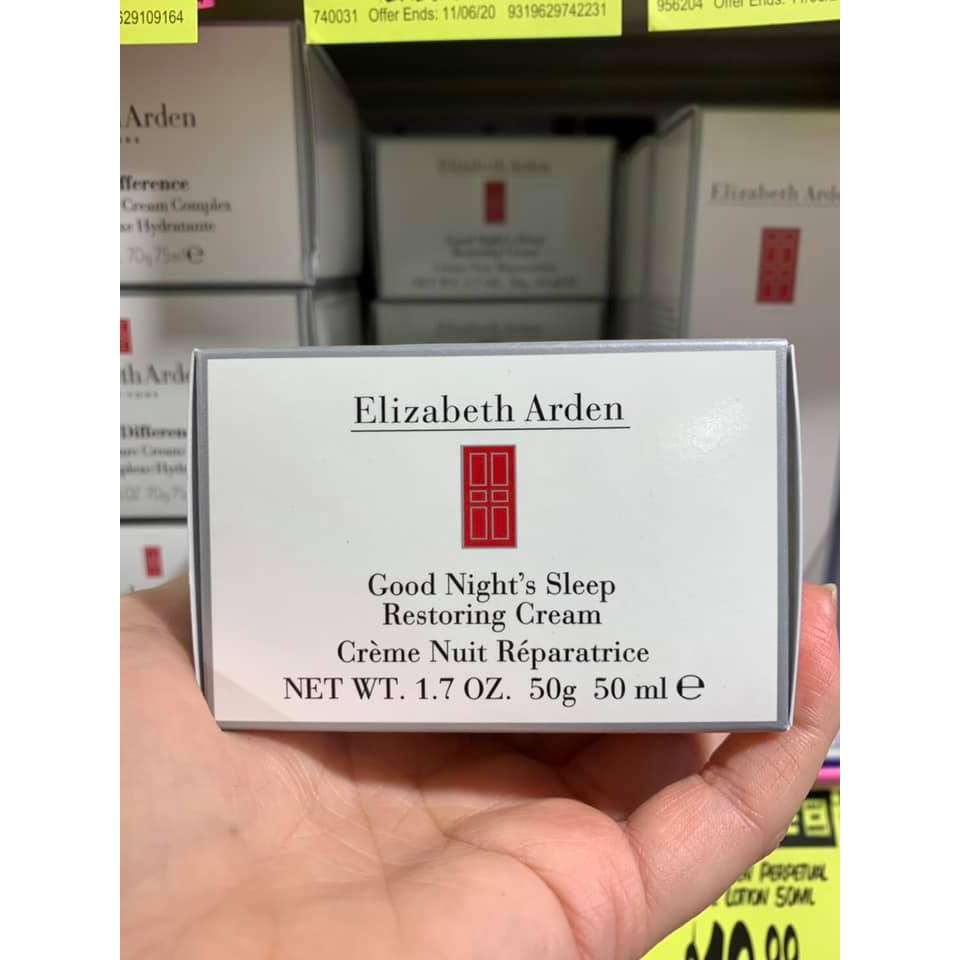 Elizabeth Arden Good Night Sleep Restoring Cream 50ml. p2an6l725m