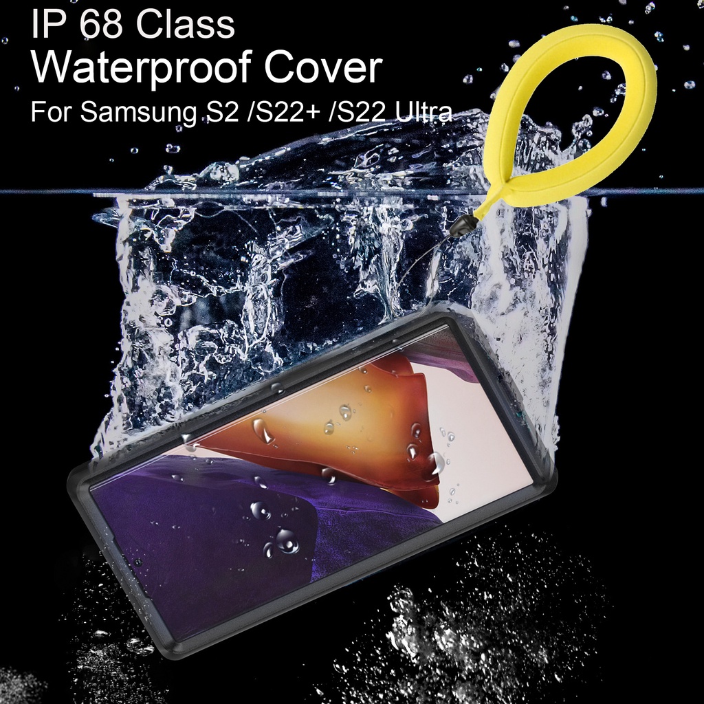 NewIP68 WaterProof Case for Samsung Galaxy S22 Ultra S 22 Water proof