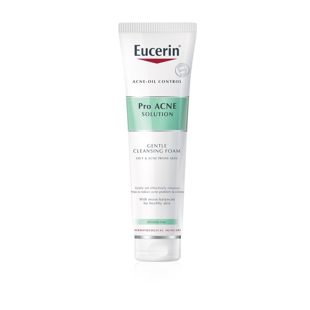 EUCERIN PRO ACNE SOLUTION GENTLE CLEANSING FOAM OILY & ACNE PRONE SKIN