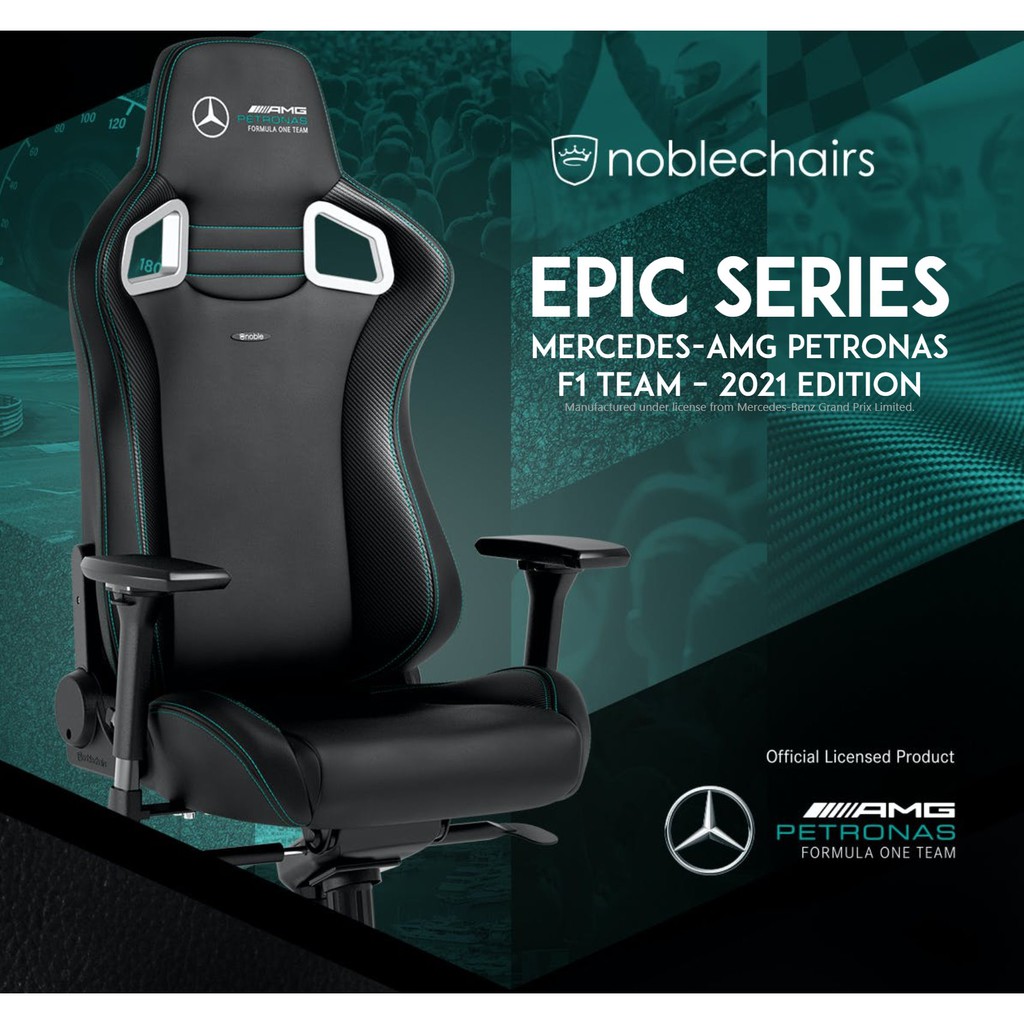 noblechairs EPIC MercedesAMG Petronas Formula One Team Edition Gaming