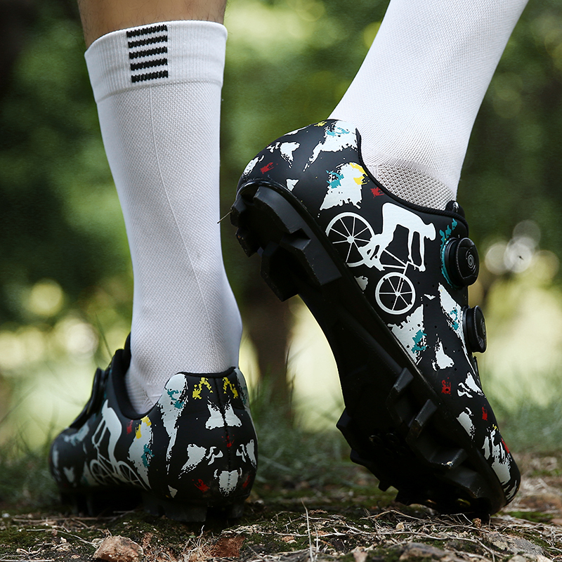 HK Cycling shoes mountain bike non lock shoes men's and women's crosscountry shoes 3647