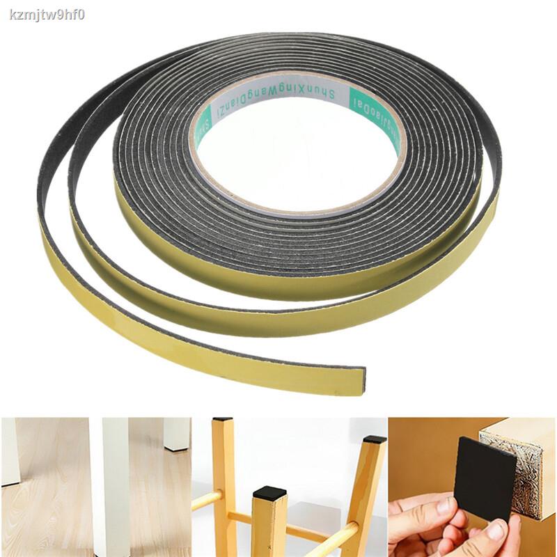 5m Weather Stripping Sponge Rubber Strip Single Sided Adhesive Foam