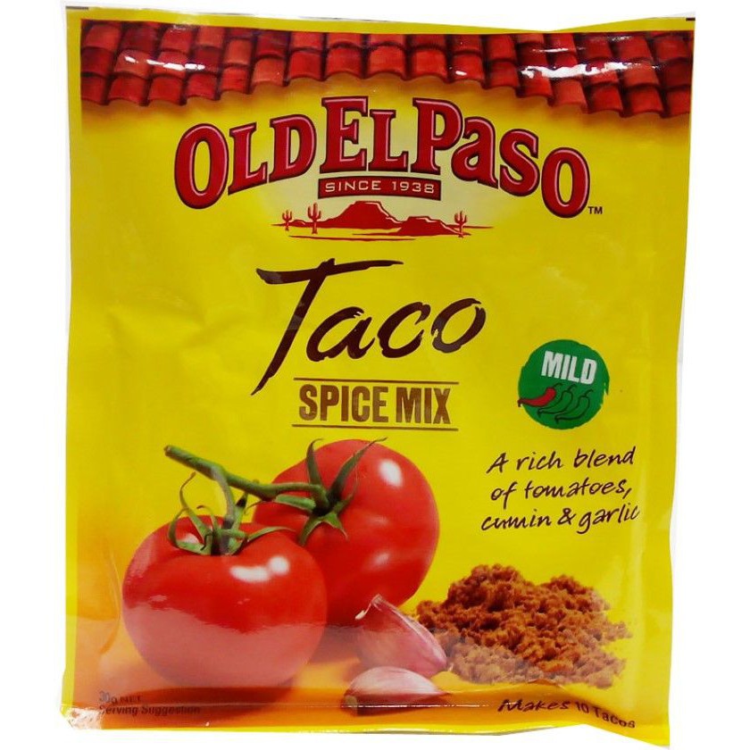 Old El Paso Taco Seasoning Mix 35g ซื้อ 1 ฟรี 1 Old El Paso Taco