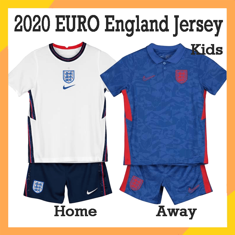 Euro 2021 Football Jersey England Home Kit 2021 For Kids 213 Years