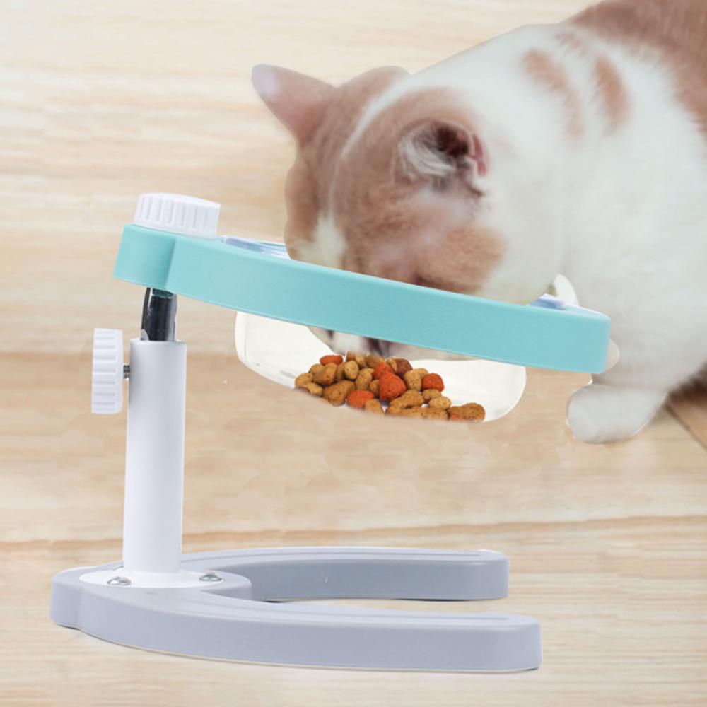 Nonslip Cat Bowl Double Bowls With Raised Stand Pet Food And Water