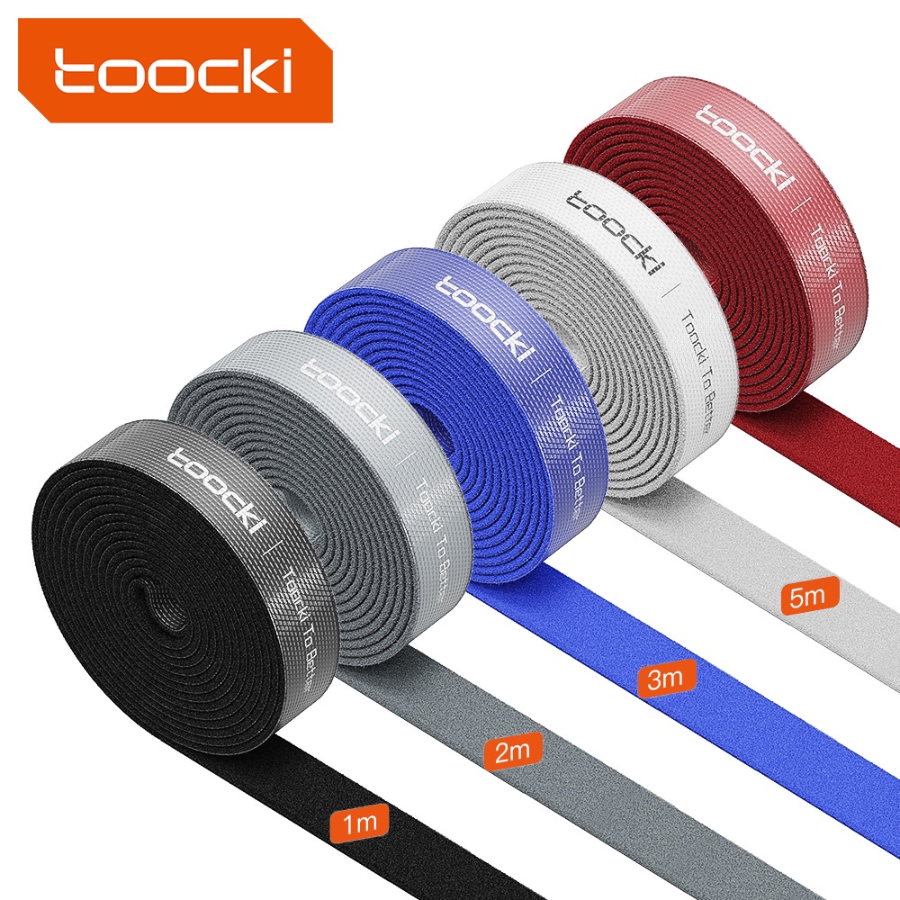Toocki selfadhesive Cable Organizer Earphone Wires Management Cable