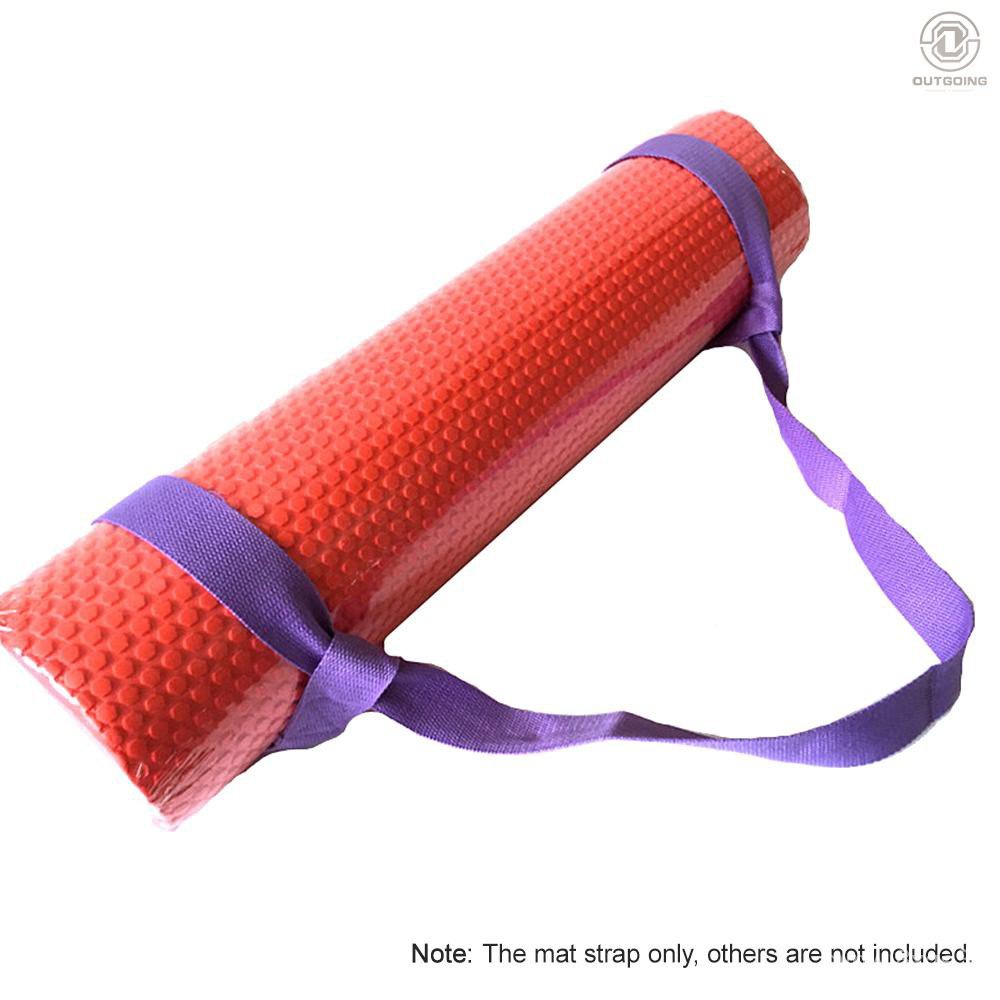 [NEWEST]Adjustable Yoga Mat Strap Cotton Mat Carrier Sling Comfy