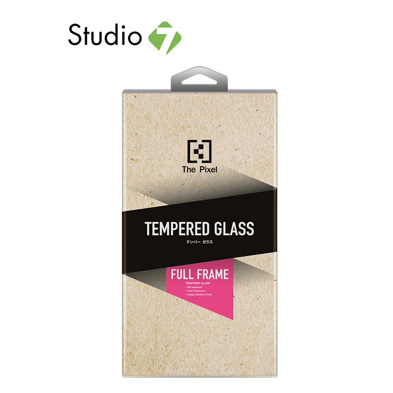 Pixel Film Tempered Glass Full Frame for Apple iPhone 12 Pro Max Black