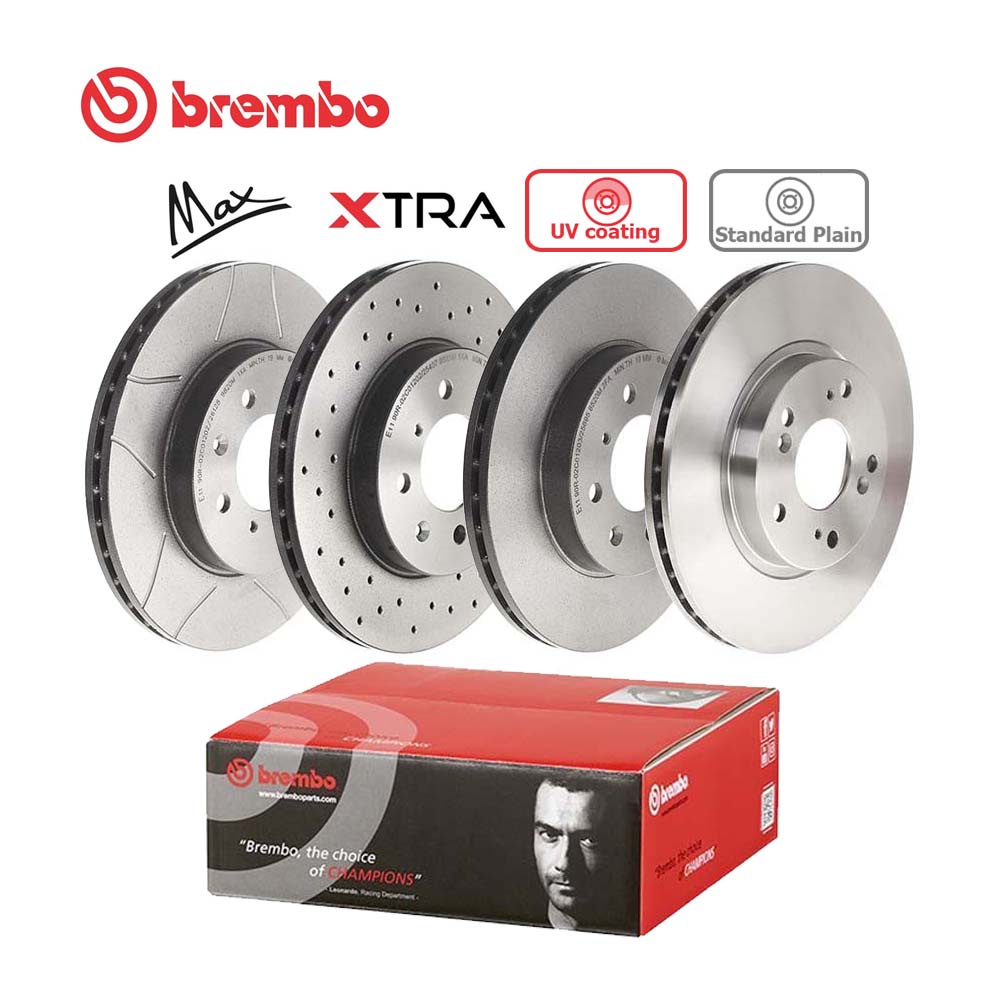 จานเบรค BREMBO HONDA CIVIC GEN7 (ES ET) ฮอนด้า ซีวิค ปี 0204 ฉายาไดเมน